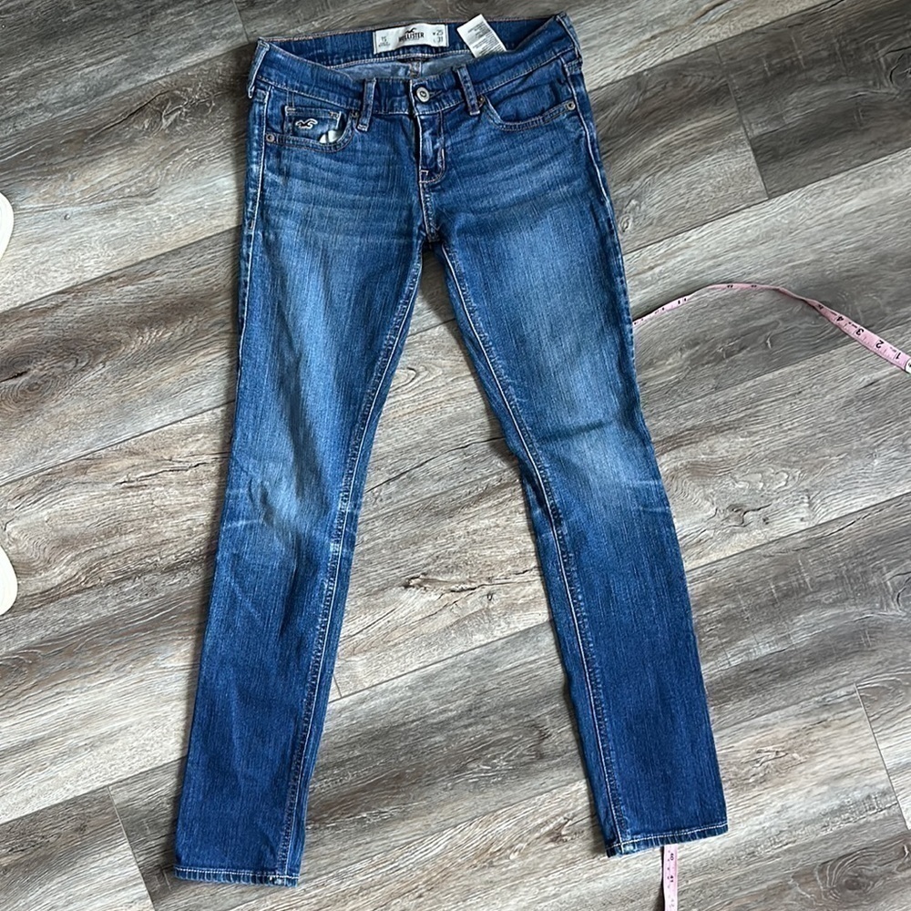 Hollister jeans size 25 skinny baddie Barbiecore - Picture 5 of 9
